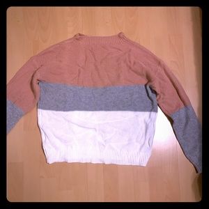 Women’s colorblock sweater